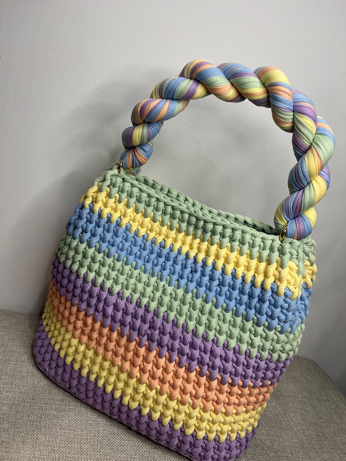 Sac crochet « Arc‑en‑Ciel » – Image 2